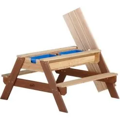 AXI Nick Table Sable Et Eau / Table Pique Nique Marron | Table D'eau Avec Couvercle & Boîtes De Rangement | Table De Jeu à Eau Enfant Pour Le Jardin - Marron 7 AXI Nick Table Sable Et Eau / Table Pique Nique Marron | Table D'eau Avec Couvercle & Boîtes De Rangement | Table De Jeu à Eau Enfant Pour Le Jardin - Marron -Axi Soldes Boutique 11027269 3