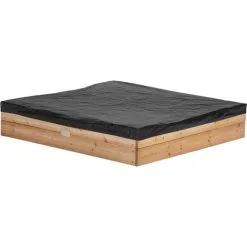 AXI Amy Bac à Sable Enfant | Bac à Sable Pour Enfants En Bois Avec Banc, Bâche & Rangements | Marron / Vert | 115 X 115 Cm - Marron 7 AXI Amy Bac à Sable Enfant | Bac à Sable Pour Enfants En Bois Avec Banc, Bâche & Rangements | Marron / Vert | 115 X 115 Cm - Marron -Axi Soldes Boutique 11027311 3