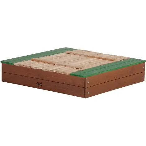 AXI Ella Bac à Sable Enfant | Bac à Sable Pour Enfants En Bois Avec Couvercle Marron & Vert | 100 X 95 Cm - Marron 3 AXI Ella Bac à Sable Enfant | Bac à Sable Pour Enfants En Bois Avec Couvercle Marron & Vert | 100 X 95 Cm - Marron – Image 3