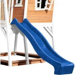 AXI Max Maison Enfant Avec Bac à Sable & Toboggan Bleu | Aire De Jeux Pour L'extérieur En Marron & Blanc | Maisonnette / Cabane De Jeu En Bois FSC - Marron 8 AXI Max Maison Enfant Avec Bac à Sable & Toboggan Bleu | Aire De Jeux Pour L'extérieur En Marron & Blanc | Maisonnette / Cabane De Jeu En Bois FSC - Marron -Axi Soldes Boutique 18376347 4