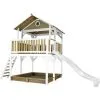 AXI Simba Maison Enfant Avec Sac à Sable & Toboggan Blanc | Aire De Jeux Pour L'extérieur En Marron & Blanc | Maisonnette / Cabane De Jeu En Bois FSC - Marron