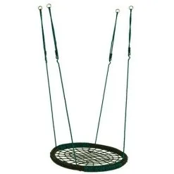 AXI Balançoire Nid D'Oiseau Enfant 100 Cm | Balançoire Ronde Vert Pour Le Jardin - Vert
