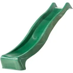 AXI Sky230 Toboggan à Eau En Vert - 228 Cm | Élément Complémentaire Pour Aire De Jeux / Maison De Jeu Enfant | Toboggan Pour Hauteur De Estrade 120 Cm - Vert