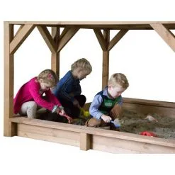 AXI Atka Maison Enfant Avec Bac à Sable & Toboggan Gris | Aire De Jeux Pour L'extérieur En Marron & Vert | Maisonnette / Cabane De Jeu En Bois FSC - Marron 8 AXI Atka Maison Enfant Avec Bac à Sable & Toboggan Gris | Aire De Jeux Pour L'extérieur En Marron & Vert | Maisonnette / Cabane De Jeu En Bois FSC - Marron -Axi Soldes Boutique 30353791 4