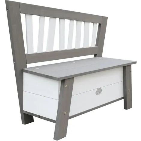 AXI Corky Banc De Rangement En Gris & Blanc | Banc Enfant 3 AXI Corky Banc De Rangement En Gris & Blanc | Banc Enfant – Image 3
