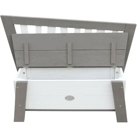 AXI Corky Banc De Rangement En Gris & Blanc | Banc Enfant 4 AXI Corky Banc De Rangement En Gris & Blanc | Banc Enfant – Image 4