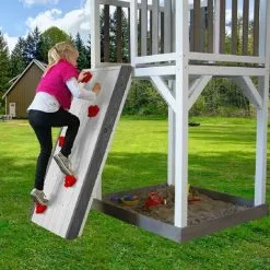 AXI Mur D'escalade (pour Beach Towers) | Accessoire Maison Enfant / Aire De Jeux En Bois - 132 Cm - Blanc -Axi Soldes Boutique 32528599 3