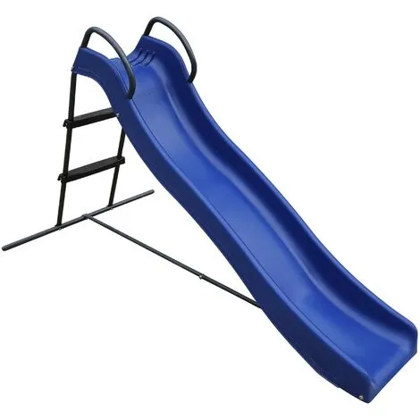 AXI Toboggan Sur Pied AXI Avec Connexion D'eau 180cm Bleu & Anthracite | Toboggan De Jardin En Métal Et Plastique - Bleu 3 AXI Toboggan Sur Pied AXI Avec Connexion D'eau 180cm Bleu & Anthracite | Toboggan De Jardin En Métal Et Plastique - Bleu – Image 3