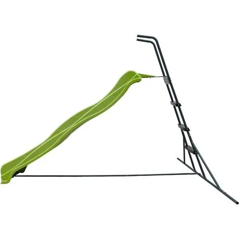 AXI Toboggan Sur Pied AXI 220cm Vert & Anthracite | Toboggan De Jardin En Métal Et Plastique - Vert 3 AXI Toboggan Sur Pied AXI 220cm Vert & Anthracite | Toboggan De Jardin En Métal Et Plastique - Vert – Image 3