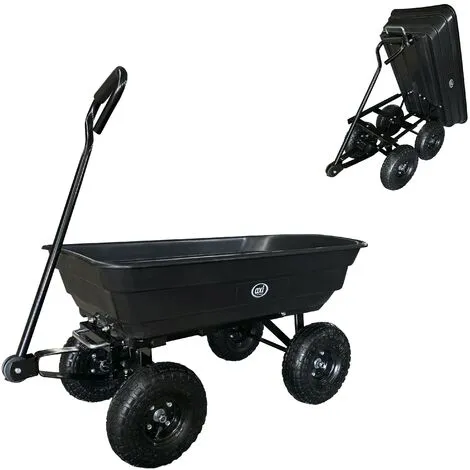 AXI AG75 Dump Truck / Charrette De Jardin Avec Basculeur Noir | Chariot De Transport De Jardin 75 Litres / Max 250 Kg. - Noir 1 AXI AG75 Dump Truck / Charrette De Jardin Avec Basculeur Noir | Chariot De Transport De Jardin 75 Litres / Max 250 Kg. - Noir