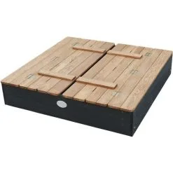 AXI Ella Bac à Sable Enfant Anthracite & Marron | Bac à Sable Pour Enfants En Bois FSC Avec Couvercle & Banc | 100 X 95 Cm - Noir 9 AXI Ella Bac à Sable Enfant Anthracite & Marron | Bac à Sable Pour Enfants En Bois FSC Avec Couvercle & Banc | 100 X 95 Cm - Noir -Axi Soldes Boutique 33540518 5