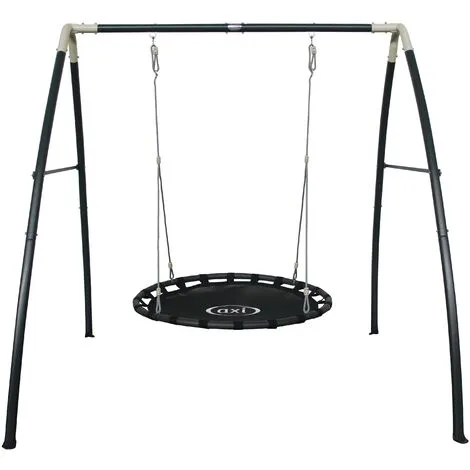 AXI Portique En Métal Avec Balançoire Nid D'Oiseau Enfant | Balançoire Ronde Pour Le Jardin 2 AXI Portique En Métal Avec Balançoire Nid D'Oiseau Enfant | Balançoire Ronde Pour Le Jardin – Image 2