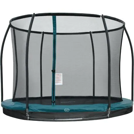 AXI Boston Trampoline Rond Avec Filet Ø 305 Cm En Vert | Trampoline Inground / Enterré & Onground Pour Enfants | Pour Le Jardin / L'extérieur - Vert 2 AXI Boston Trampoline Rond Avec Filet Ø 305 Cm En Vert | Trampoline Inground / Enterré & Onground Pour Enfants | Pour Le Jardin / L'extérieur - Vert – Image 2