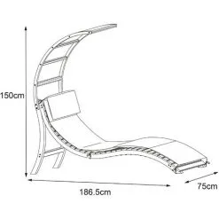 AXI Chaise Longue De Jardin Salina En Bois | Lit De Jardin Avec Toit & Coussin Pour Le Jardin | Bain De Soleil Individuelle Avec Toit Solaire Résistant Aux Intempéries En Beige - Marron 9 AXI Chaise Longue De Jardin Salina En Bois | Lit De Jardin Avec Toit & Coussin Pour Le Jardin | Bain De Soleil Individuelle Avec Toit Solaire Résistant Aux Intempéries En Beige - Marron -Axi Soldes Boutique 56746000 5