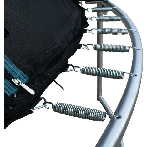 AXI Boston Trampoline Rond Avec Filet Ø 244 Cm En Vert | Trampoline Inground / Enterré & Onground Pour Enfants | Pour Le Jardin / L'extérieur - Vert 5 AXI Boston Trampoline Rond Avec Filet Ø 244 Cm En Vert | Trampoline Inground / Enterré & Onground Pour Enfants | Pour Le Jardin / L'extérieur - Vert – Image 5