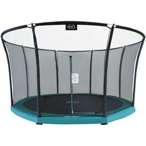 AXI Denver Trampoline Rond Avec Filet Ø 366 Cm En Vert | Trampoline Inground Pour Enfants | Trampoline Enterré Au Niveau Du Sol Pour Le Jardin / L'extérieur - Vert 1 AXI Denver Trampoline Rond Avec Filet Ø 366 Cm En Vert | Trampoline Inground Pour Enfants | Trampoline Enterré Au Niveau Du Sol Pour Le Jardin / L'extérieur - Vert
